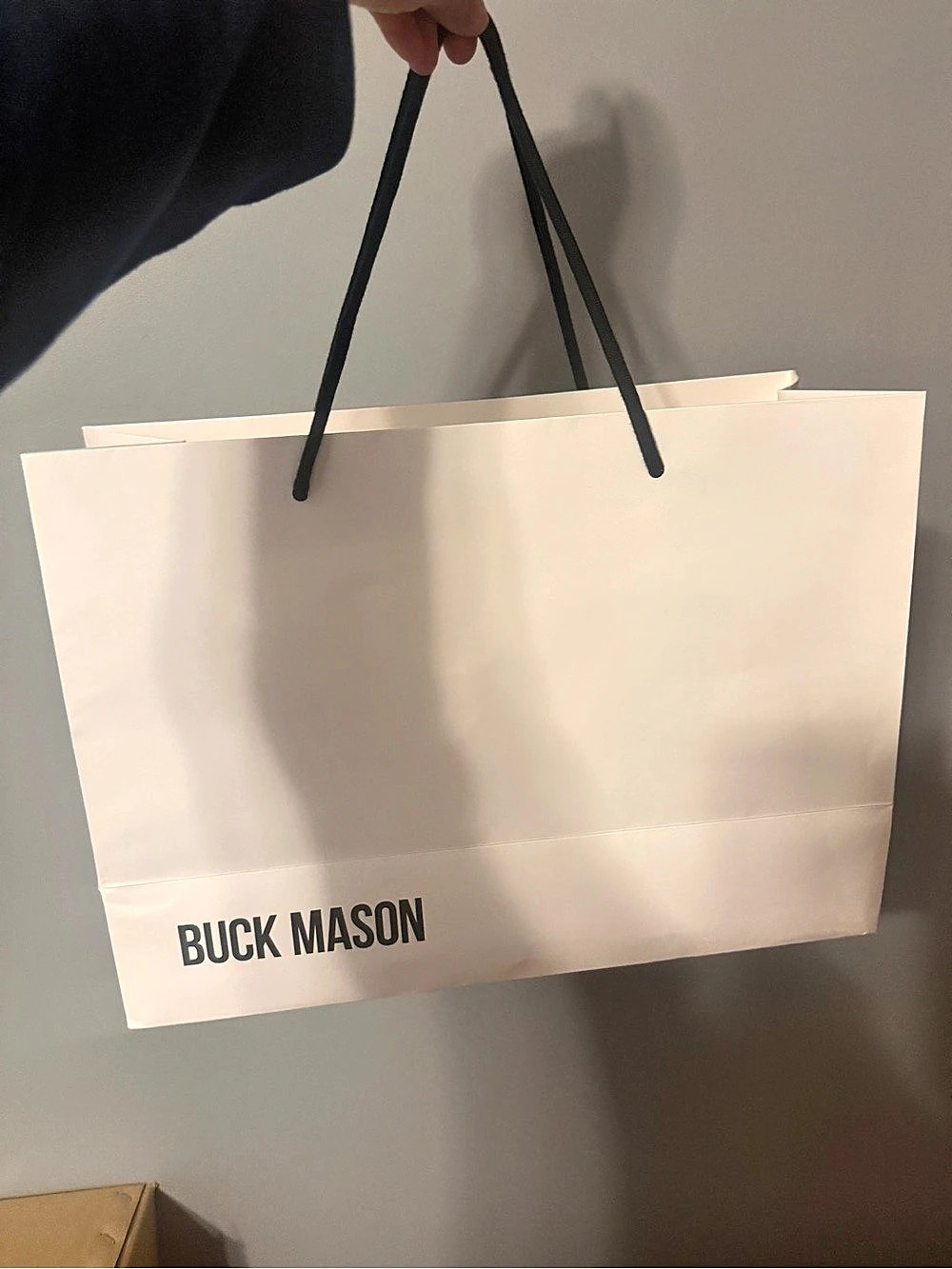 Buck Mason Shopping Bag in White